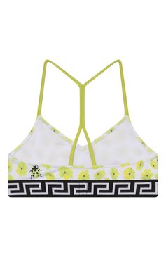 Детского раздельный купальник VERSACE желтого цвета, арт. 1018704/1A13285/8A-14A | Фото 3 (Нос: Не проставлено; Материал внешний: Синтетический материал; Девочки Кросс-КТ: Купальники-пляж; Принт: С принтом; Материал подклада: Синтетический материал; Ростовка одежда: 10 - 11 лет | 140 - 146см, 8 лет | 128 см, 12 лет | 152 см, 16 лет | 164 см)