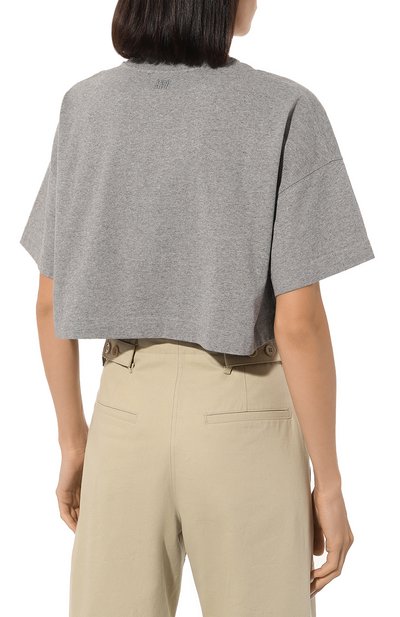 Хлопковая футболка AMI, арт. FTS010 702, фото 4