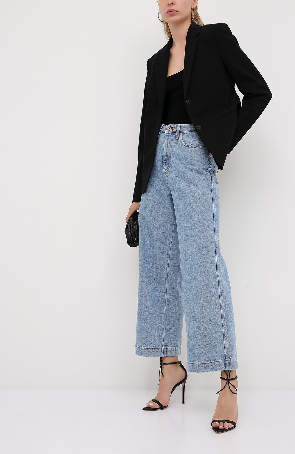 Кожаные босоножки sharp GIANVITO ROSSI, арт. G61587.15RIC.NAPNER0, фото 2