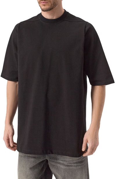 Хлопк�овая футболка RICK OWENS, арт. RU01E5249/BA, фото 3