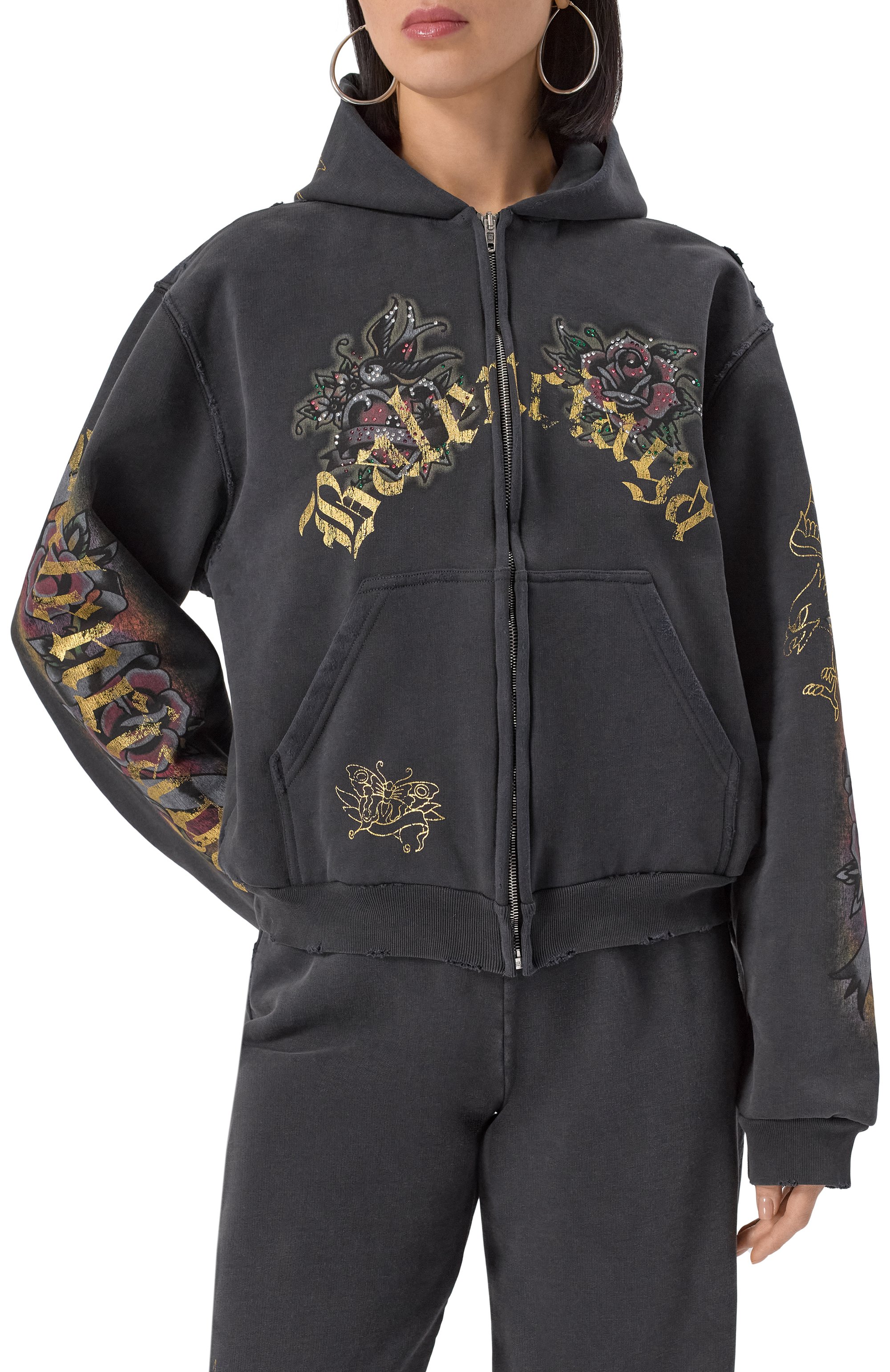 Хлопковая толстовка BALENCIAGA, арт. 811611/TRVS3, фото 3