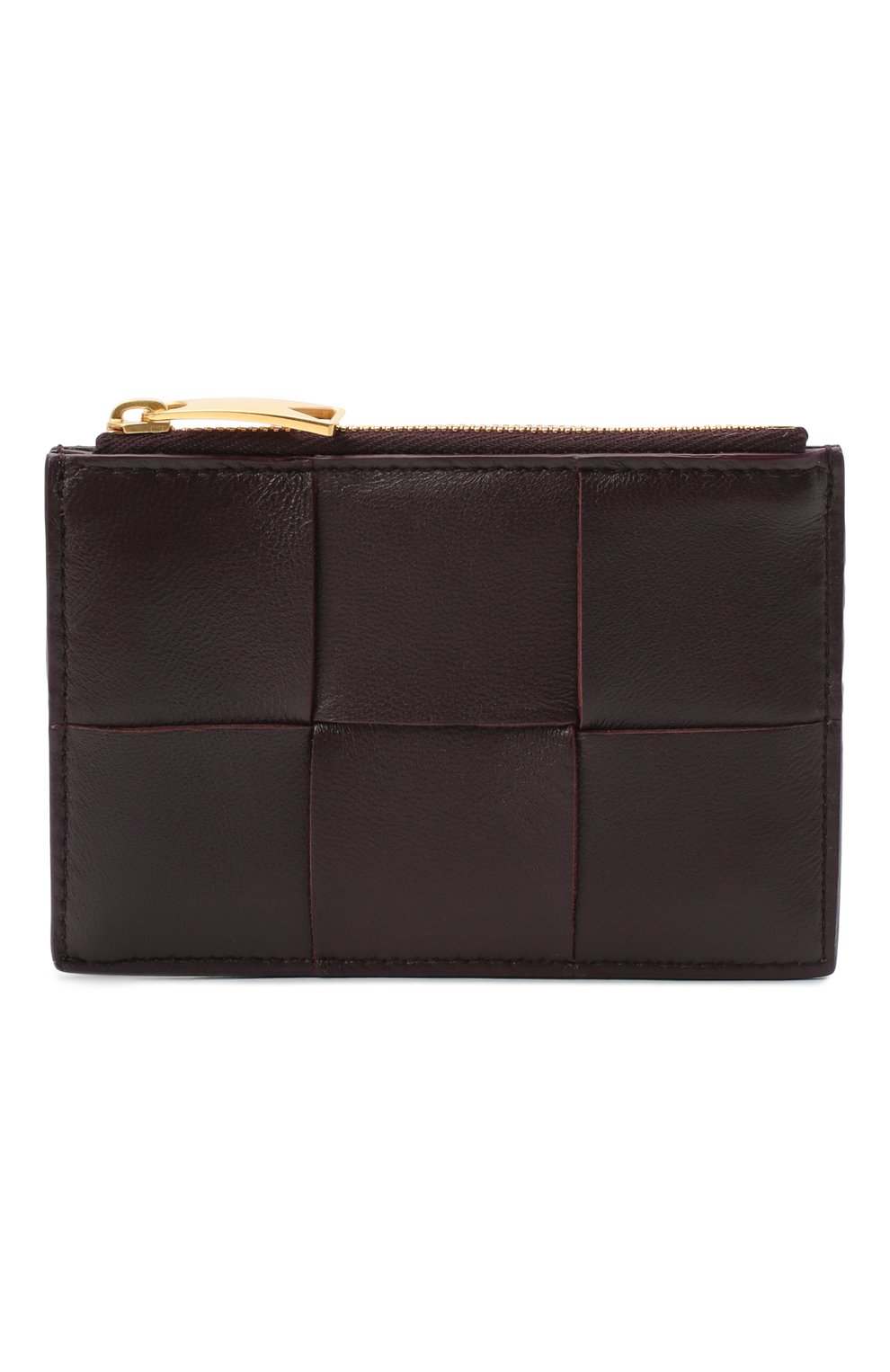 Кожаный футляр для кредитных карт BOTTEGA VENETA фиолетового цвета по цене 47700 руб., арт. 651393/VCQC4, фото 1 Кожаный футляр для кредитных карт BOTTEGA VENETA, арт. 651393/VCQC4, фото 1