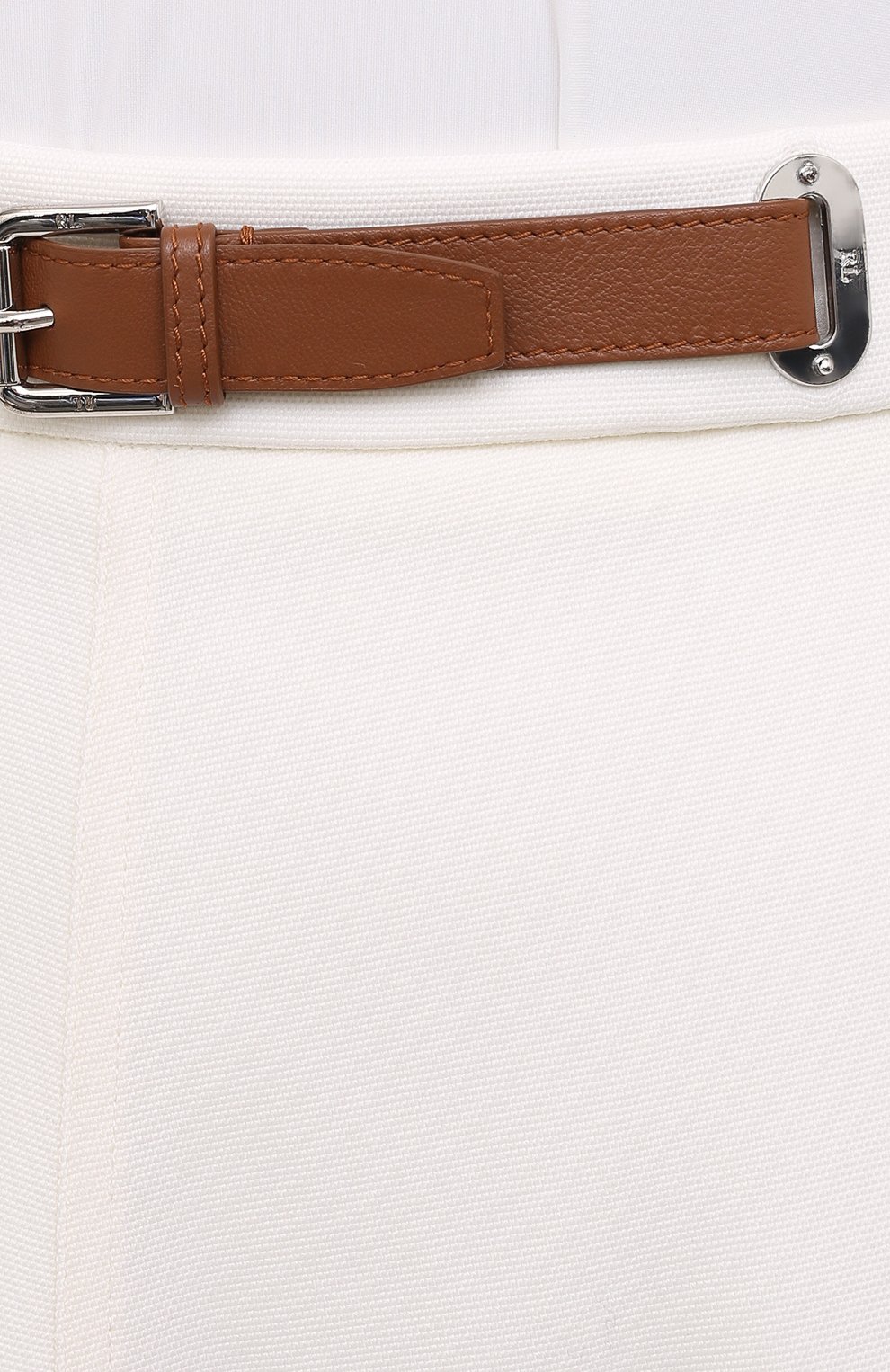 Шерстяная юбка RALPH LAUREN кремового цвета по цене 219500 руб., арт. 293829101, фото 5 Шерстяная юбка RALPH LAUREN, арт. 293829101, фото 5