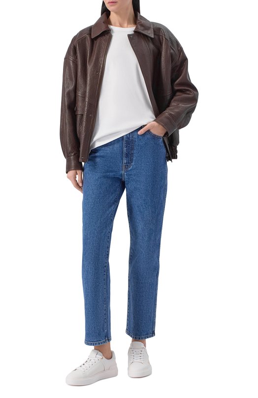 Кожаные кеды B-Court Balmain GN1VI690/LSBG Белый  GN1VI690/LSBG Фото 3