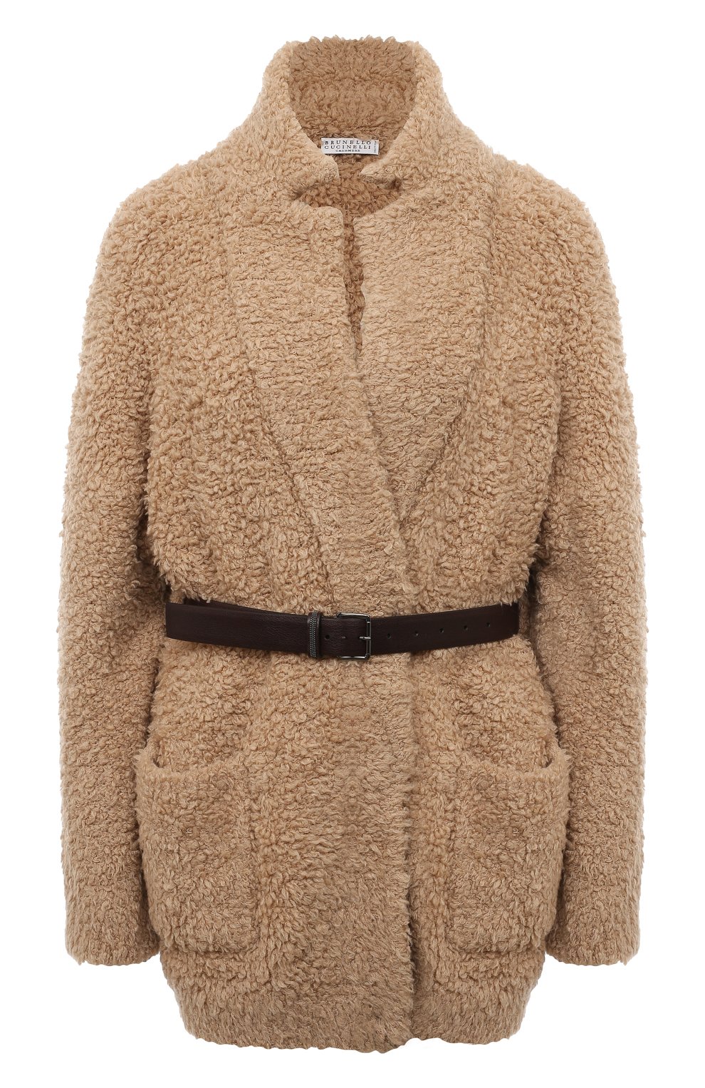 Кашемировый кардиган BRUNELLO CUCINELLI бежевого цвета по цене 614500 руб., арт. M1F351506, фото 1 Кашемировый кардиган BRUNELLO CUCINELLI, арт. M1F351506, фото 1