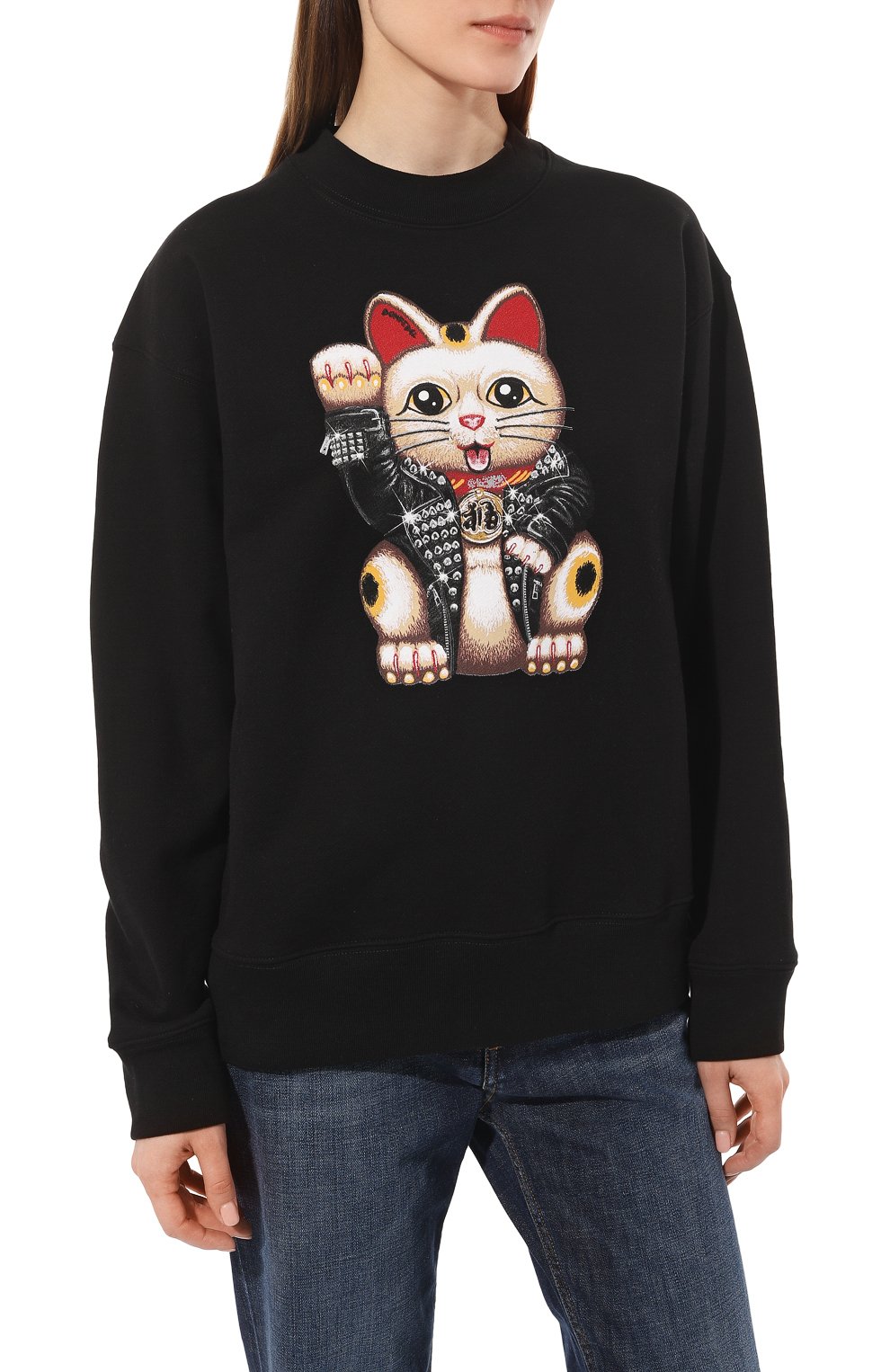 Хлопковый свитшот DOMREBEL, арт. LUCKY/SWEATSHIRT, фото 3