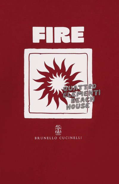 Хлопковая футболка BRUNELLO CUCINELLI, арт. B0B13T185C, фото 3