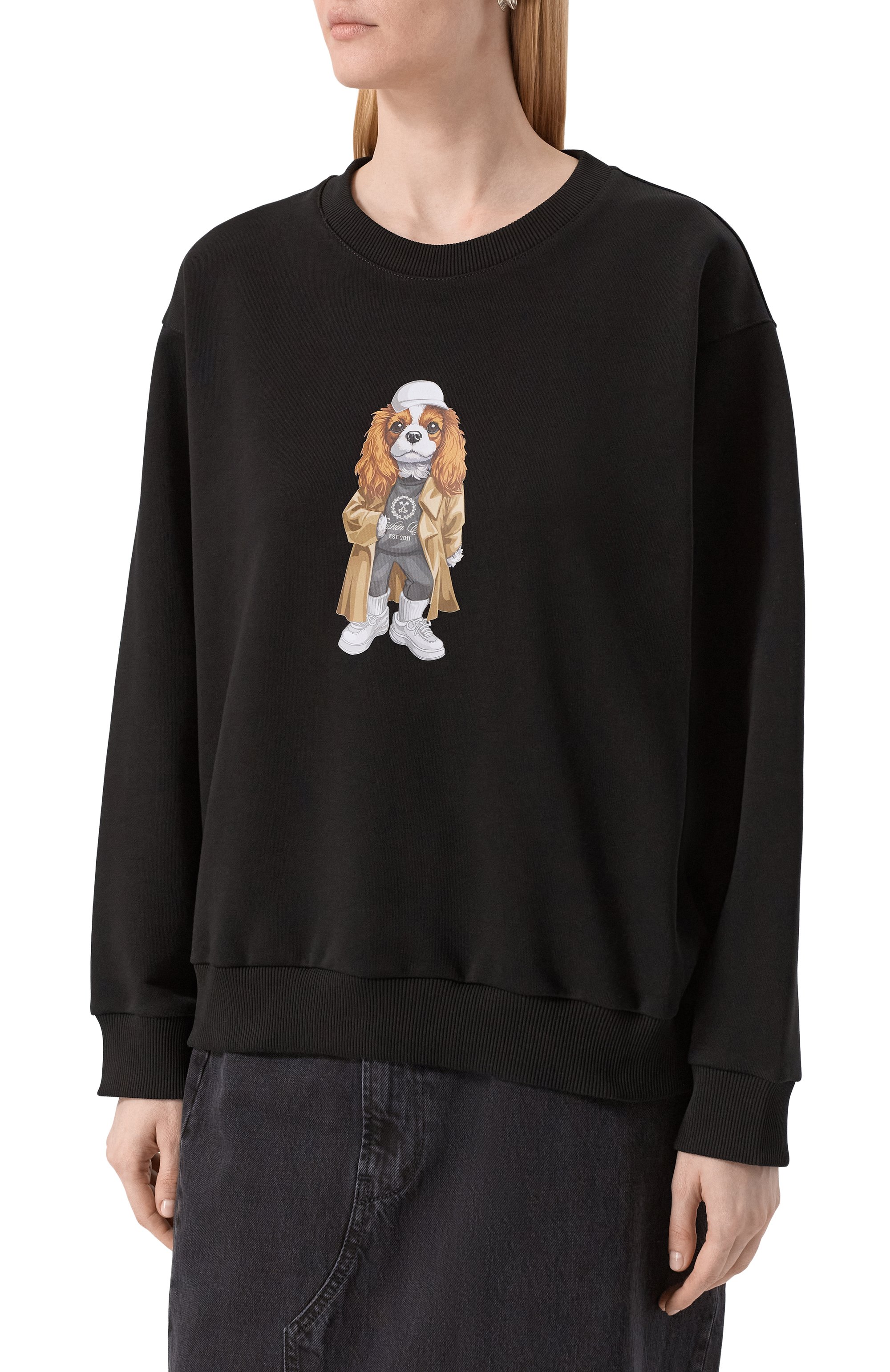 Хлопковый свитшот FLASHIN, арт. FS25SDOS, фото 3