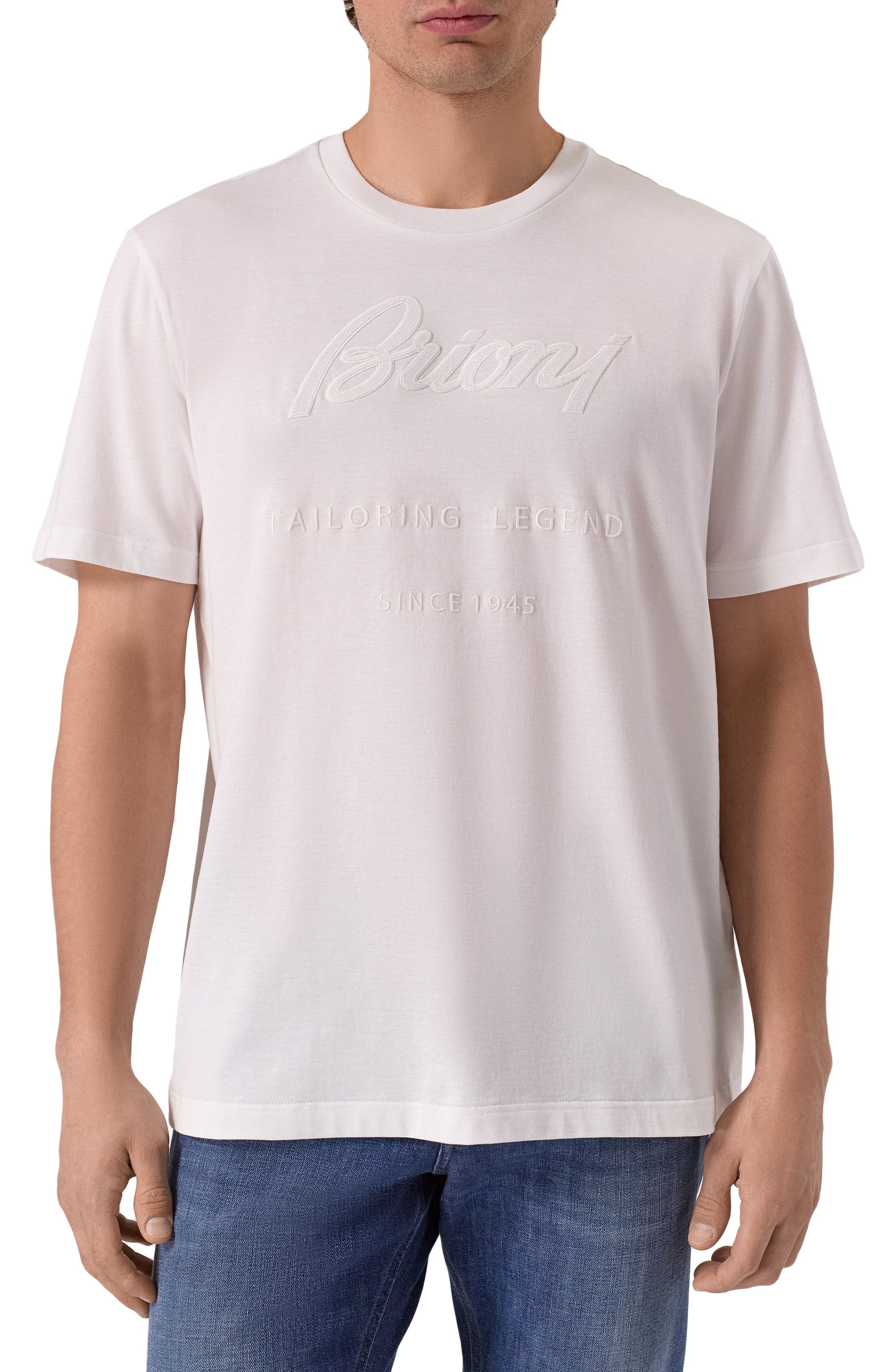 Хлопковая футболка BRIONI, арт. UJCH0L-OA621, фото 3