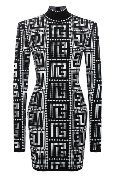 Платье из вискозы BALMAIN, арт. XF1R8241/KB08, фото 1