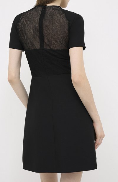 Платье из шерсти и шелка VALENTINO, арт. UB3VATE01CF, фото 4