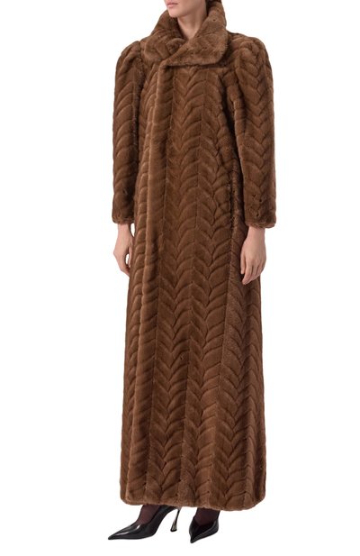 Шуба из экомеха BALENCIAGA, арт. 848877/TTQ07, фото 3