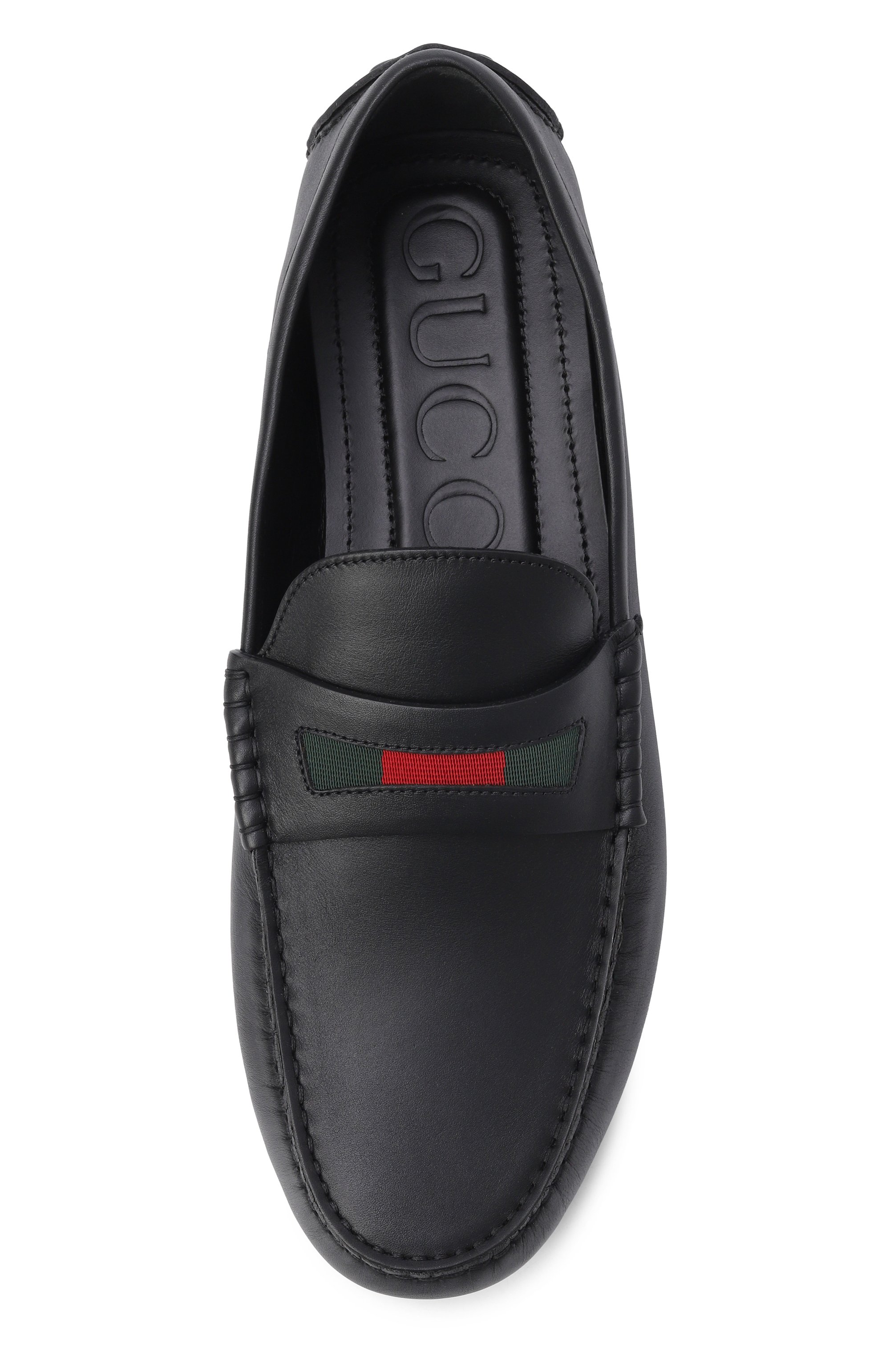 Кожаные мокасины havel GUCCI, арт. 854080/AAFU2, фото 5