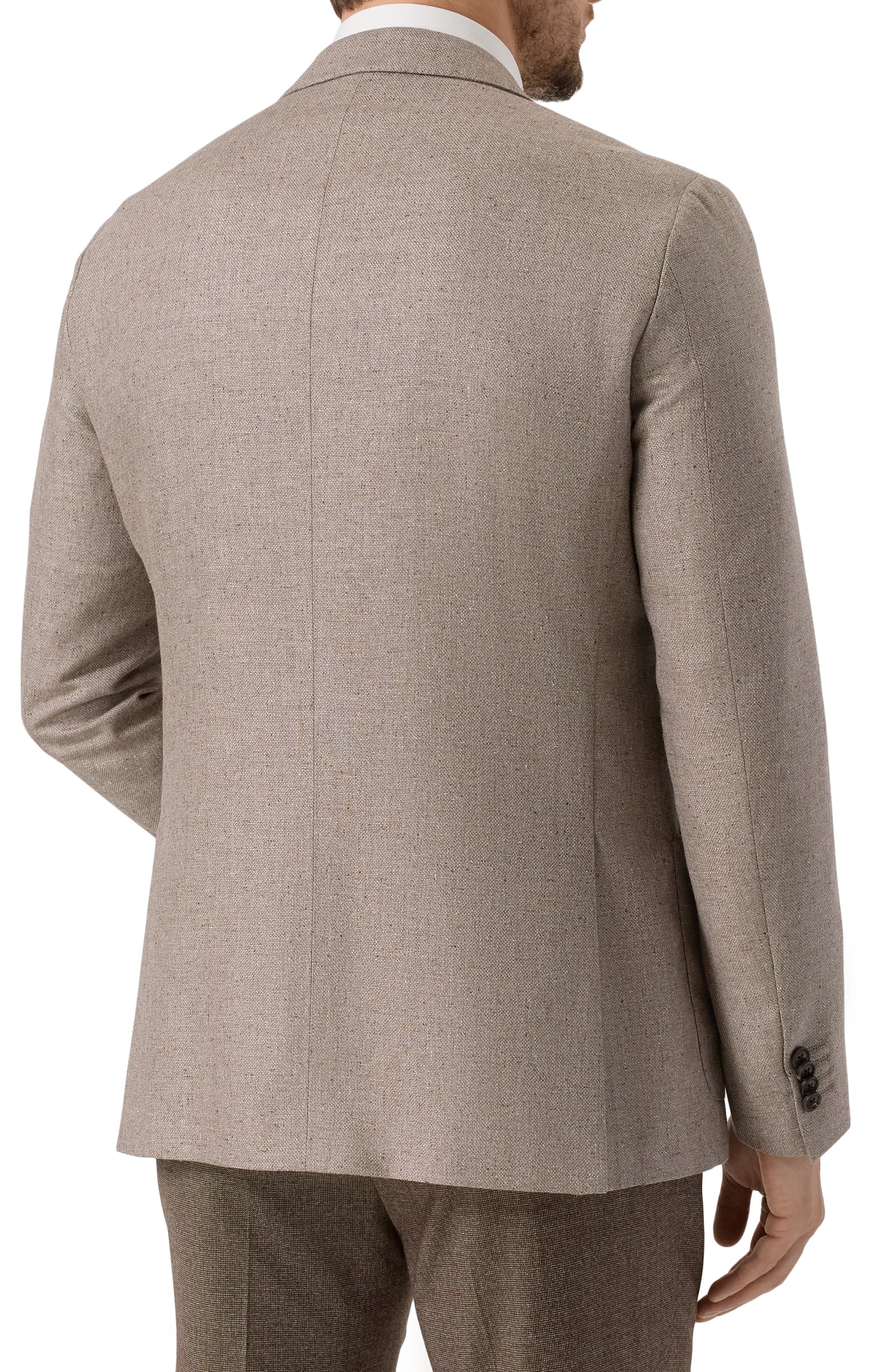 Пиджак из шелка и шерсти CORNELIANI, арт. 266002-2618264, фото 6