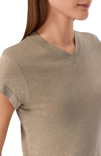 Льняная футболка IRO, арт. WM19SYBEL, фото 5