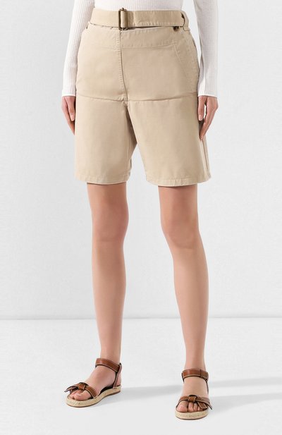 Джинсовые шорты JW ANDERSON бежевого цвета по цене 47950 руб., арт. TR02519A 102/130, фото 3 Джинсовые шорты JW ANDERSON, арт. TR02519A 102/130, фото 3