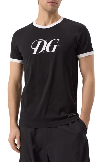 Хлопковая футболка DOLCE & GABBANA, арт. G8PV1T/G704Y, фото 3