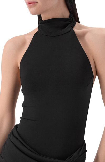 Платье из вискозы UNDRESS CODE черного цвета по цене 33650 руб., арт. DREAMLIKE DRESS, фото 4 Платье из вискозы UNDRESS CODE, арт. DREAMLIKE DRESS, фото 4