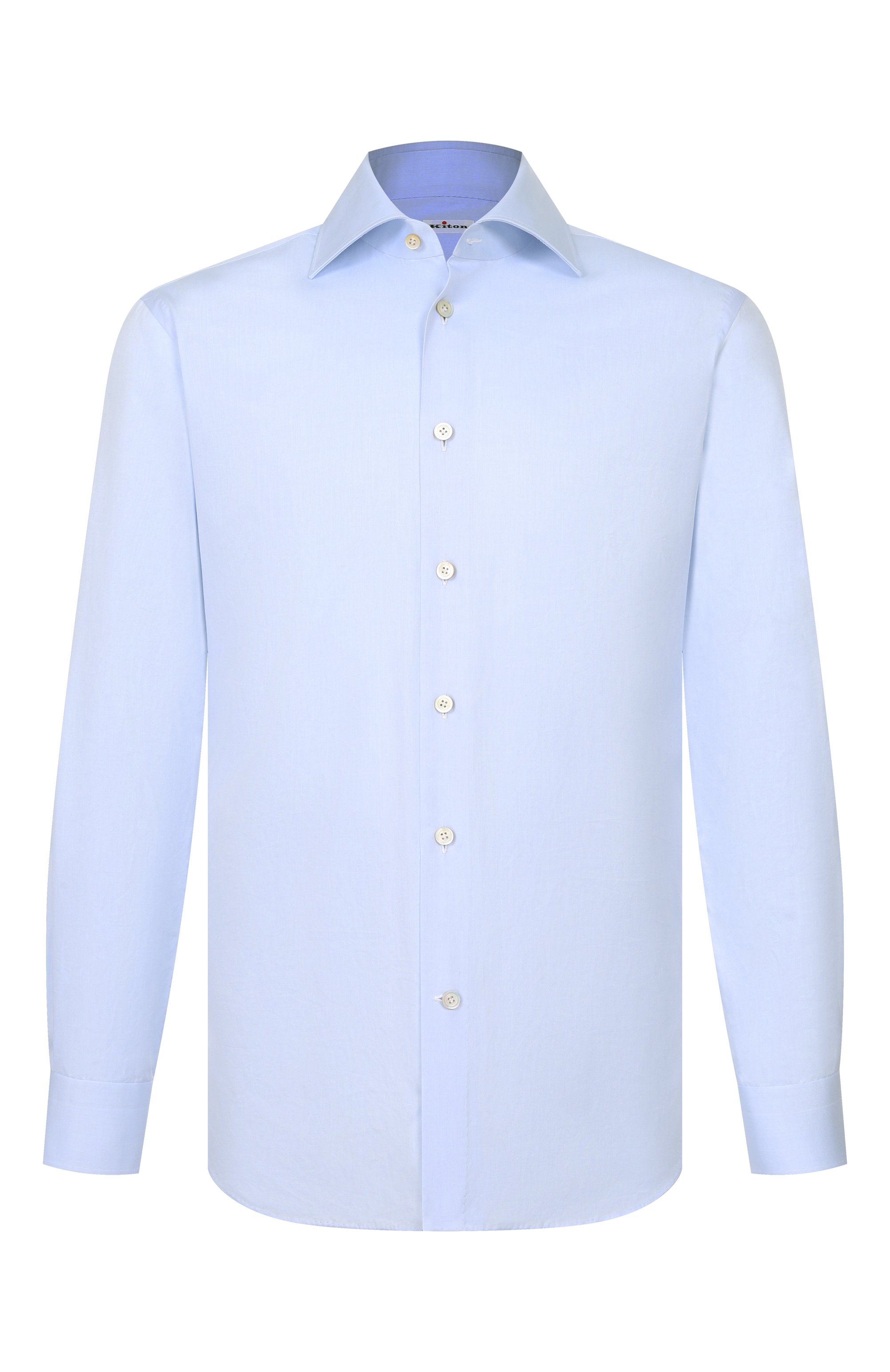 Хлопковая сорочка KITON, арт. UCIH06146_001, фото 1