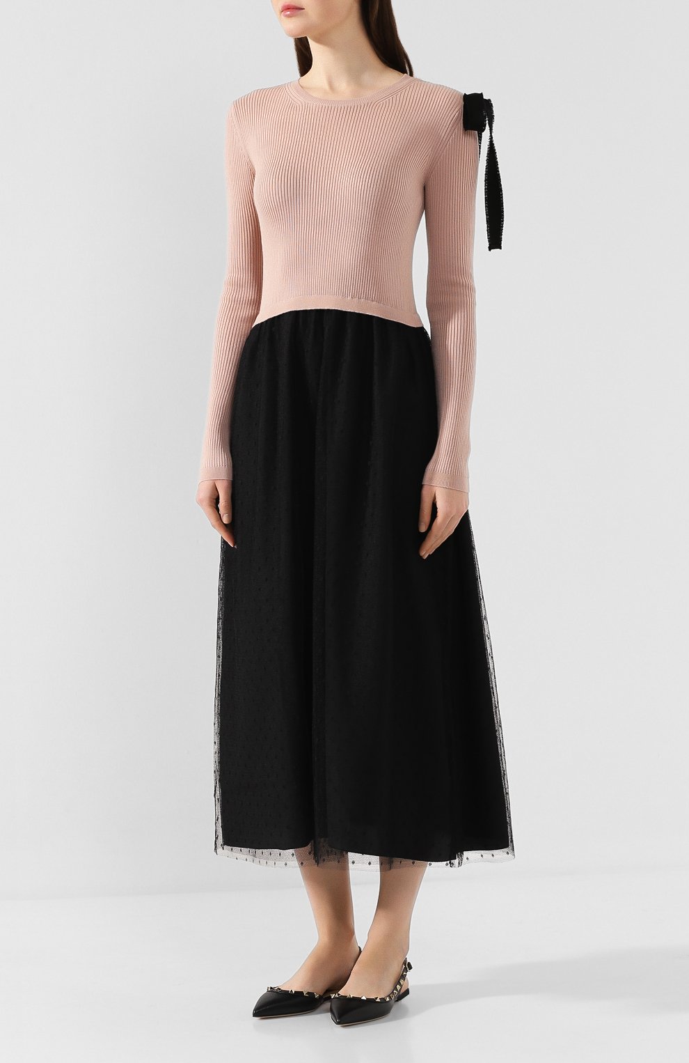 Шерстяное платье REDVALENTINO, арт. TR3KDB33/4WF, фото 3