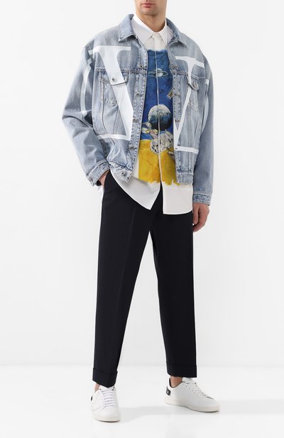 Хлопковая рубашка VALENTINO, арт. TV3ABA955WP, фото 2