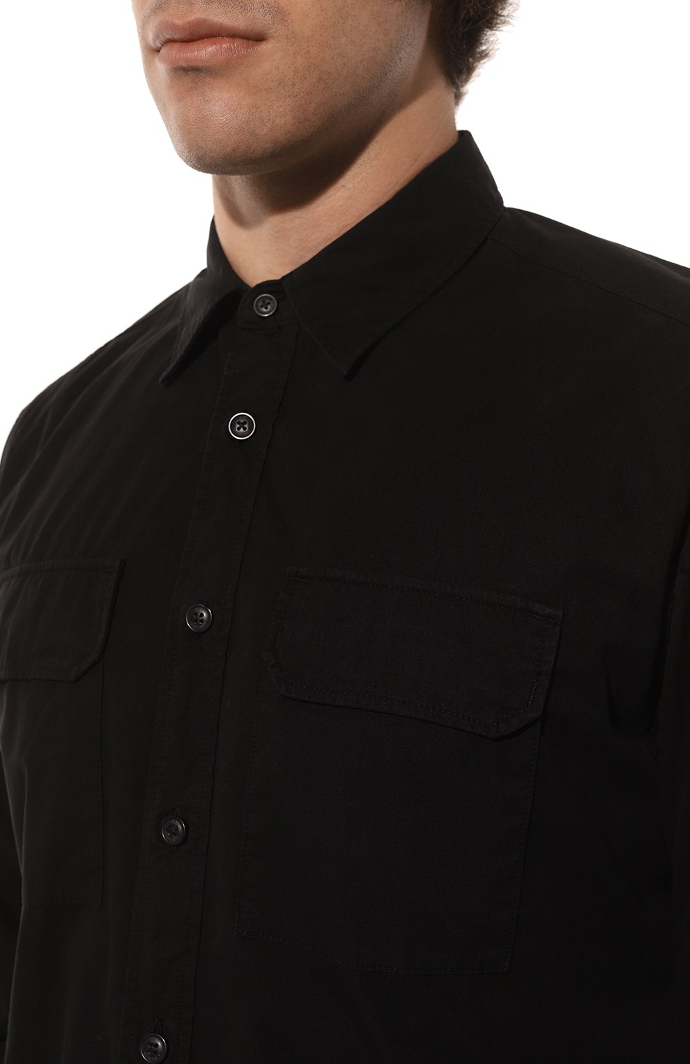 Хлопковая рубашка C.P. COMPANY, арт. 14CMSH157A-002824G, фото 5