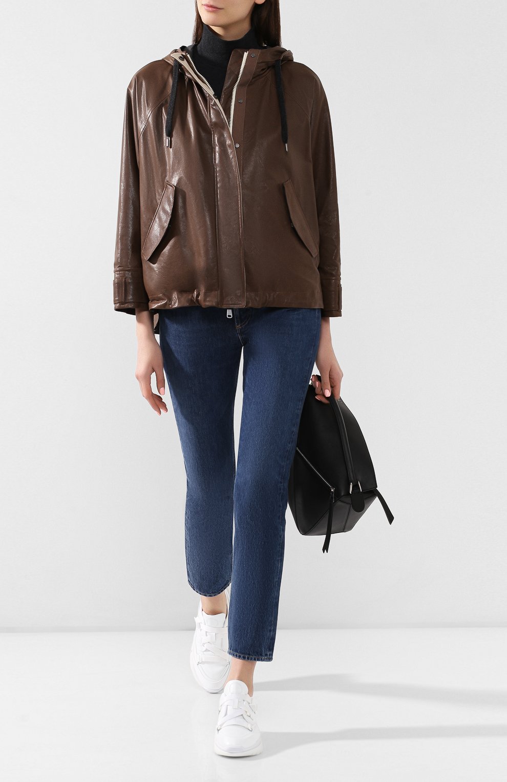 Кожаная куртка BRUNELLO CUCINELLI, арт. MPBIS8729P, фото 2