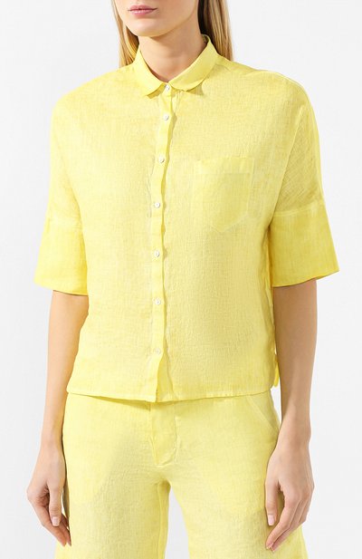 Льняная рубашка 120% LINO, арт. P0W1286/B317/F00, фото 3