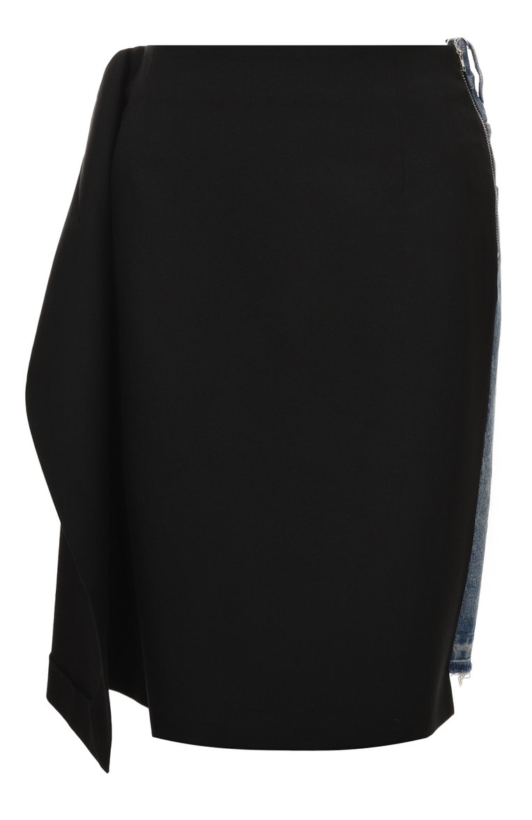 Комбинированная юбка MM6, арт. S52ME0012/STZ117, фото 1
