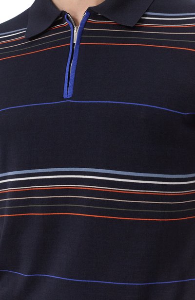 Поло из хлопка и шелка ZILLI, арт. KZP002M0142VMUL00, фото 5