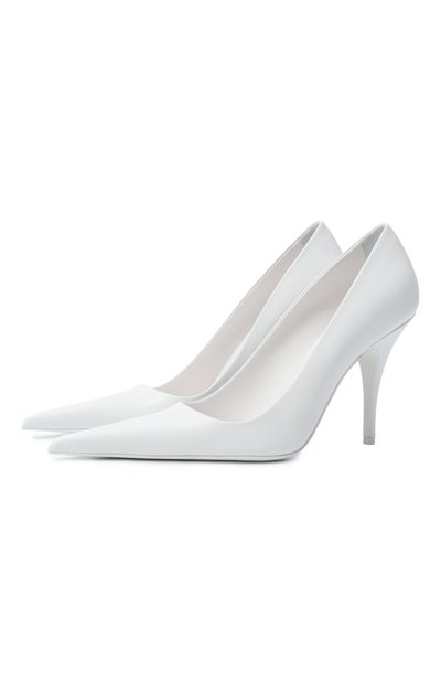 Женские кожаные туфли VETEMENTS, а�рт. WH76HE500W/2471 LEATHER