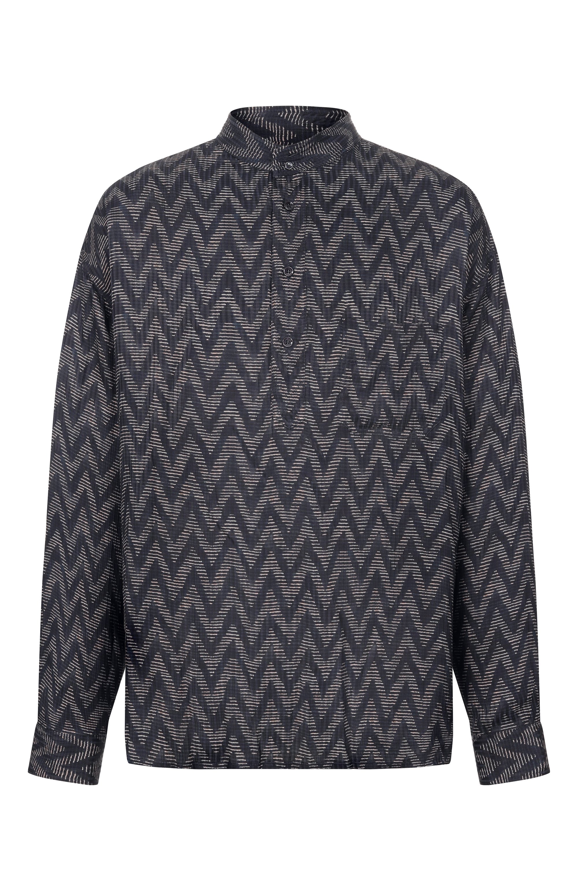 Рубашка из вискозы и шелка GIORGIO ARMANI, арт. GM003495/TE20915, фото 1