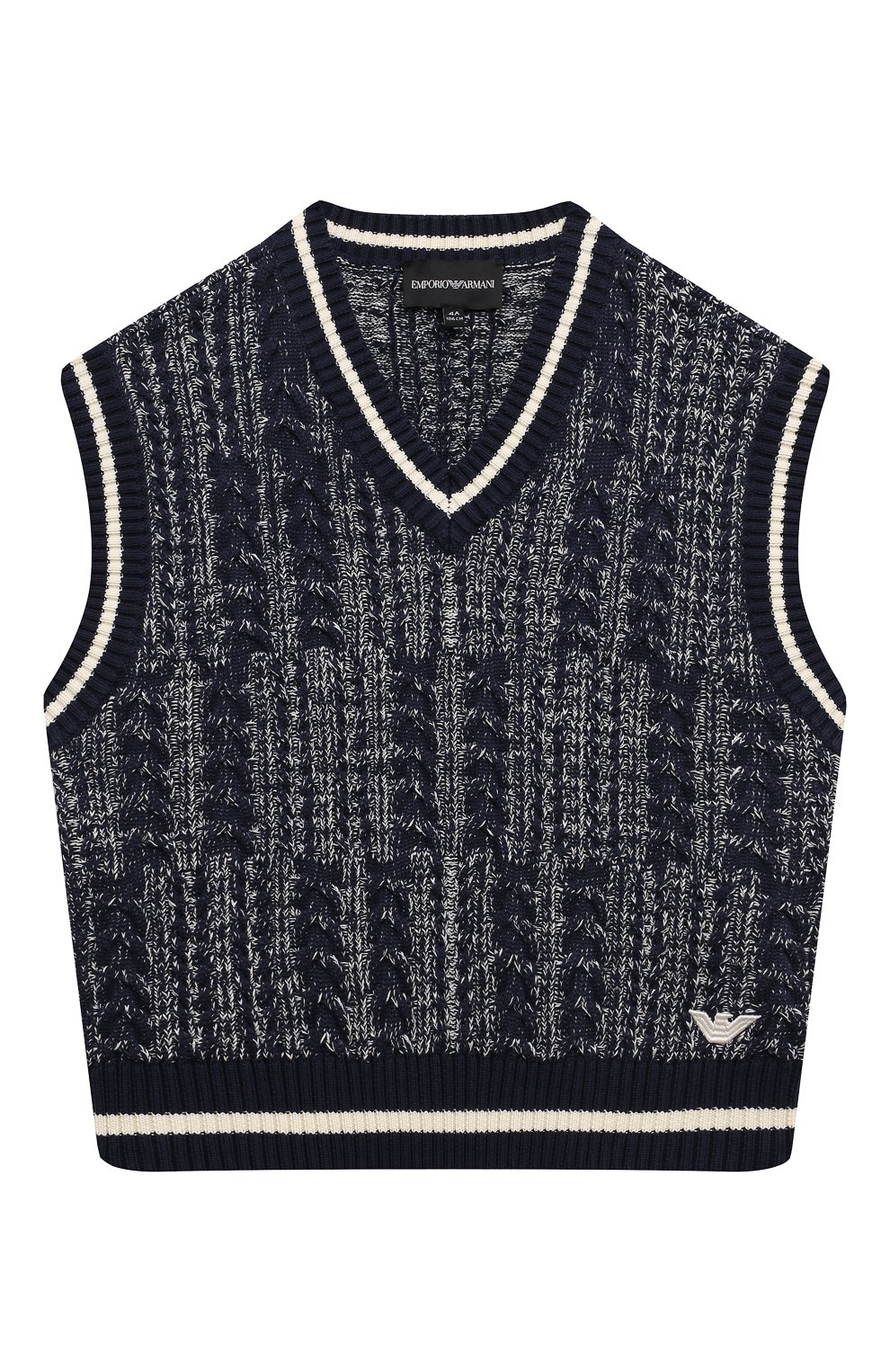 Хлопковый жилет EMPORIO ARMANI, арт. 6D4Q50/4M02Z, фото 1