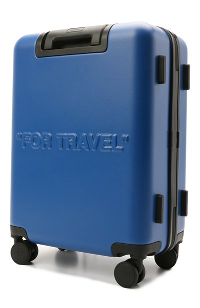 Дорожный чемодан OFF-WHITE синего цвета по цене 87850 руб., арт. 0MNG007S21MAT001, фото 3 Дорожный чемодан OFF-WHITE, арт. 0MNG007S21MAT001, фото 3