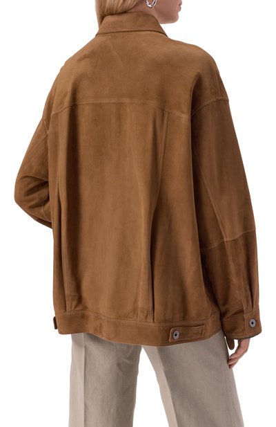 Замшевая куртка BRUNELLO CUCINELLI, арт. MPCAI7326, фото 4