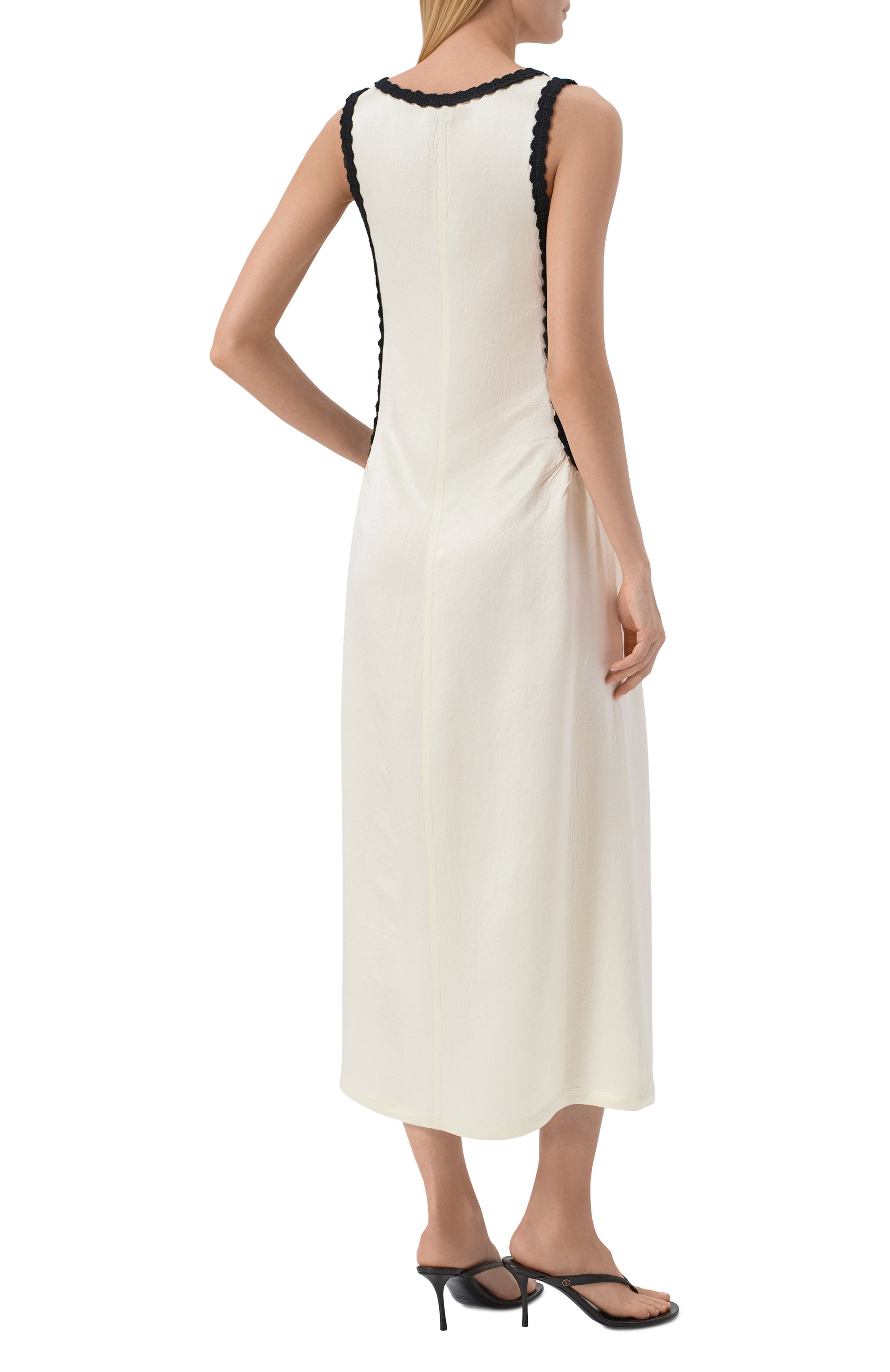 Платье YUZEFI, арт. KRYSTYNA-ACETATE VINTAGE MAXI DRESS/SATEEN, фото 3