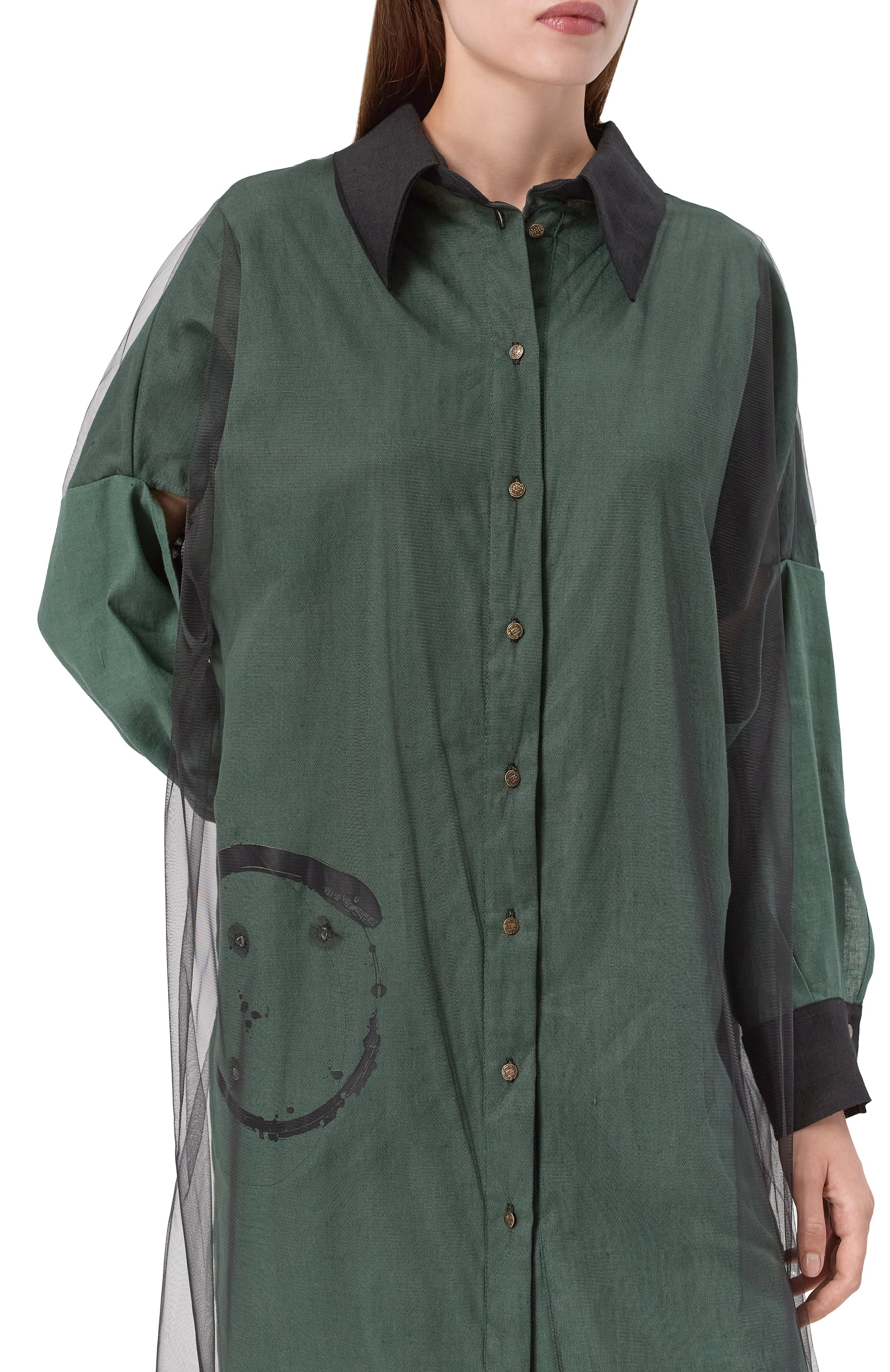 Льняное платье MIDGARD PARIS, арт. DS25LN-OS-GN, фото 5