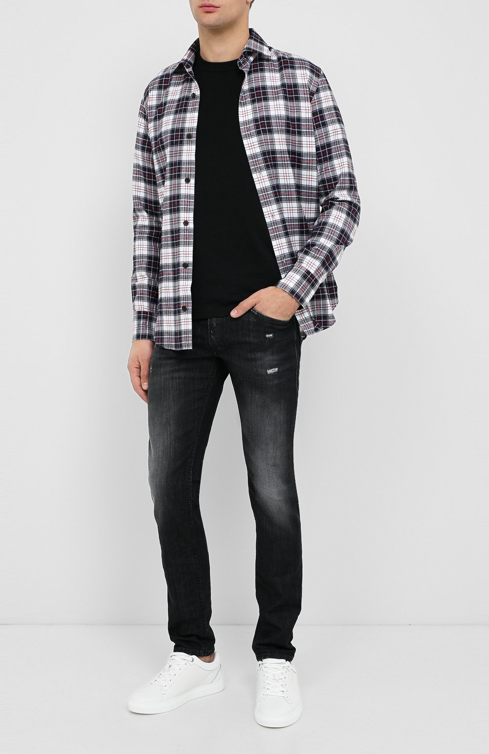 Хлопковая рубашка ELEVENTY PLATINUM, арт. B75CAMA18 TES0B077, фото 2