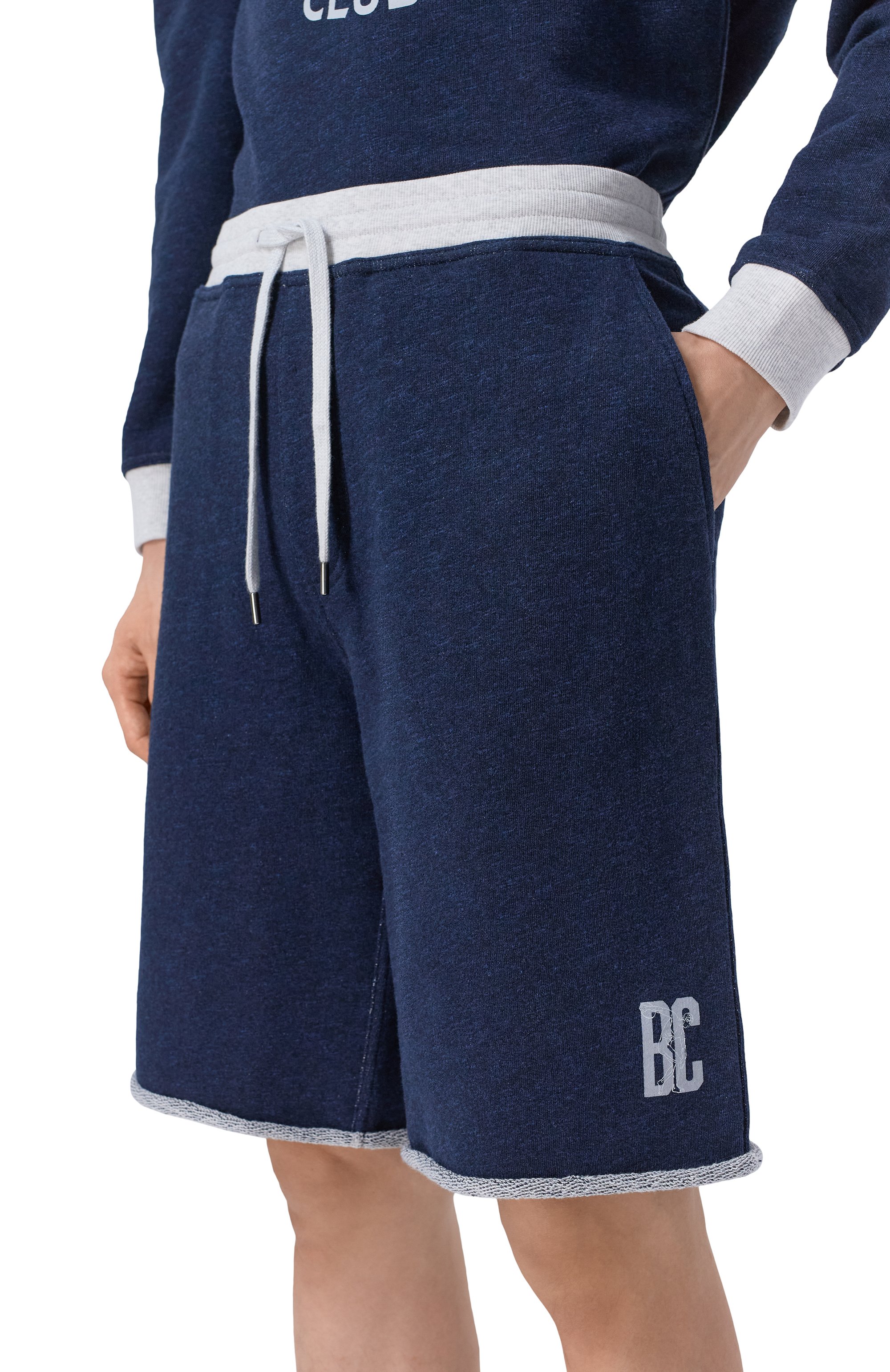 Шорты из хлопка и льна BRUNELLO CUCINELLI, арт. MR8313375G, фото 3