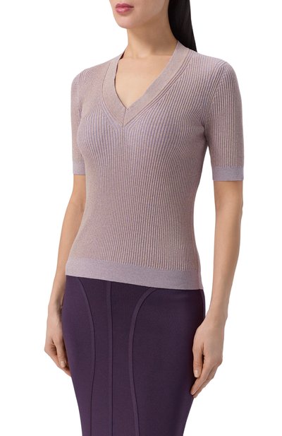 Пуловер из хлопка и шерсти NINA RICCI, арт. 26PMPU015/ML0600, фото 3