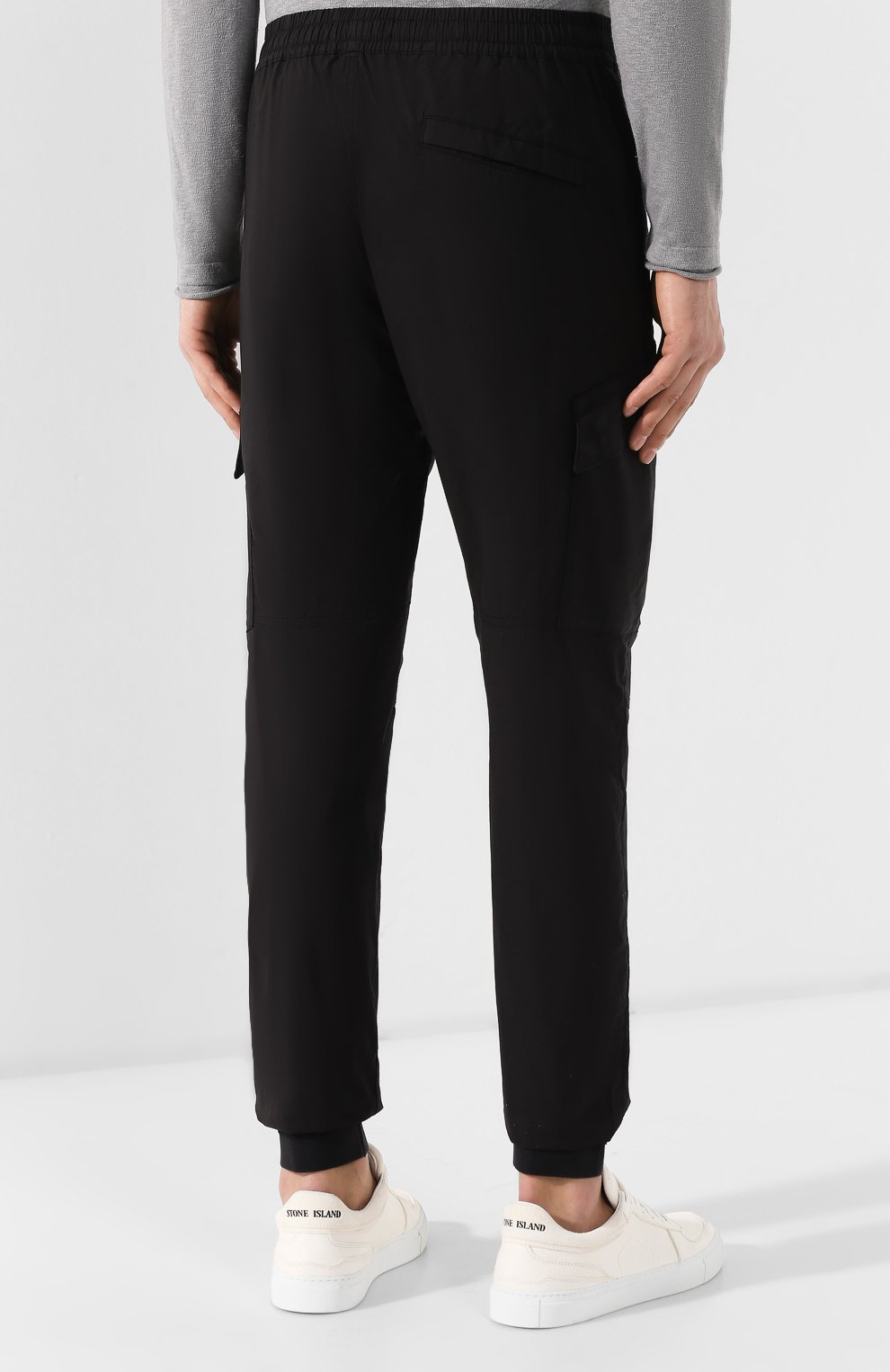 Хлопковые брюки карго STONE ISLAND, арт. 701532203, фото 4