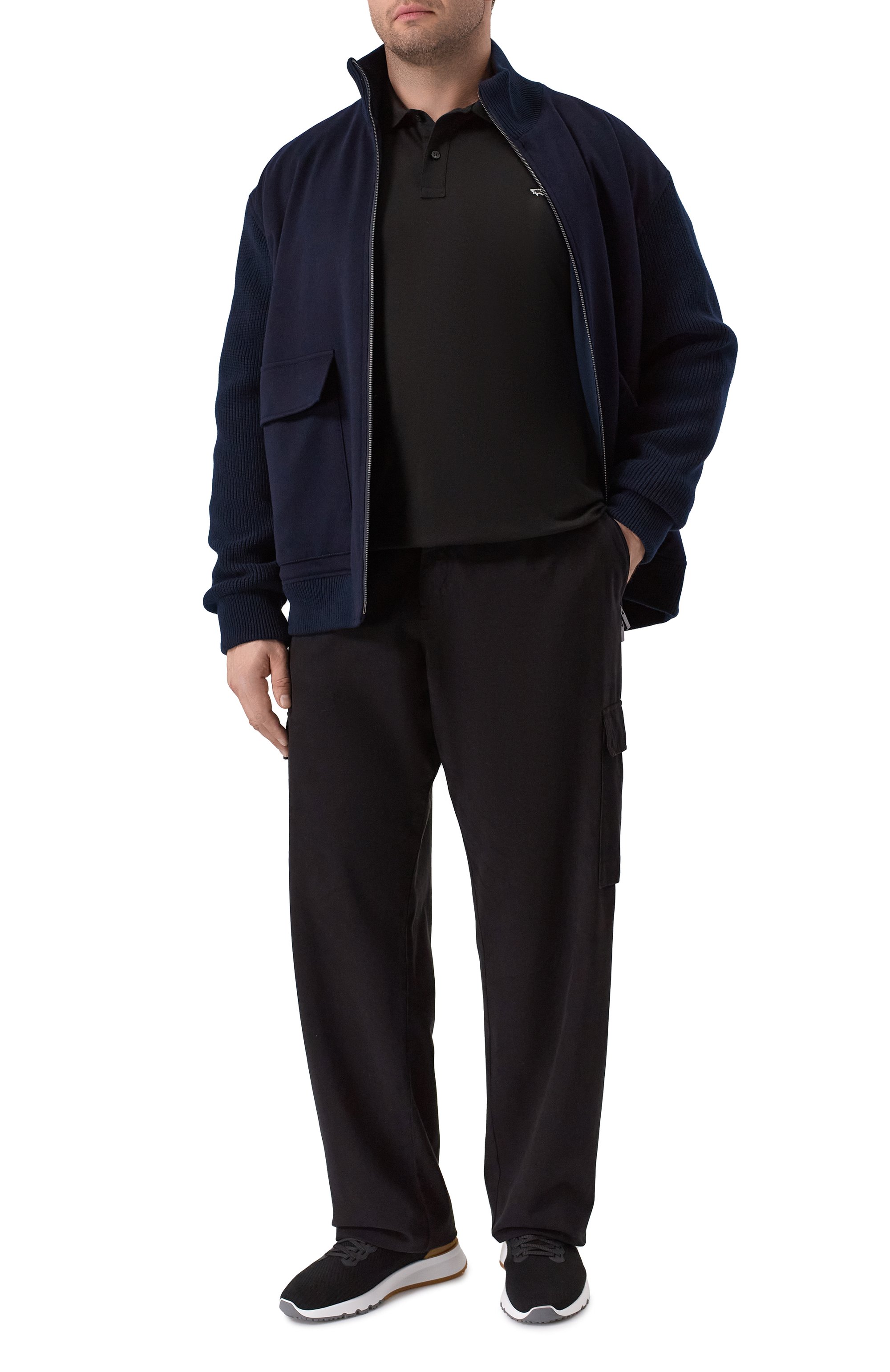 Хлопковое поло PAUL&SHARK, арт. 99311003_001, фото 2