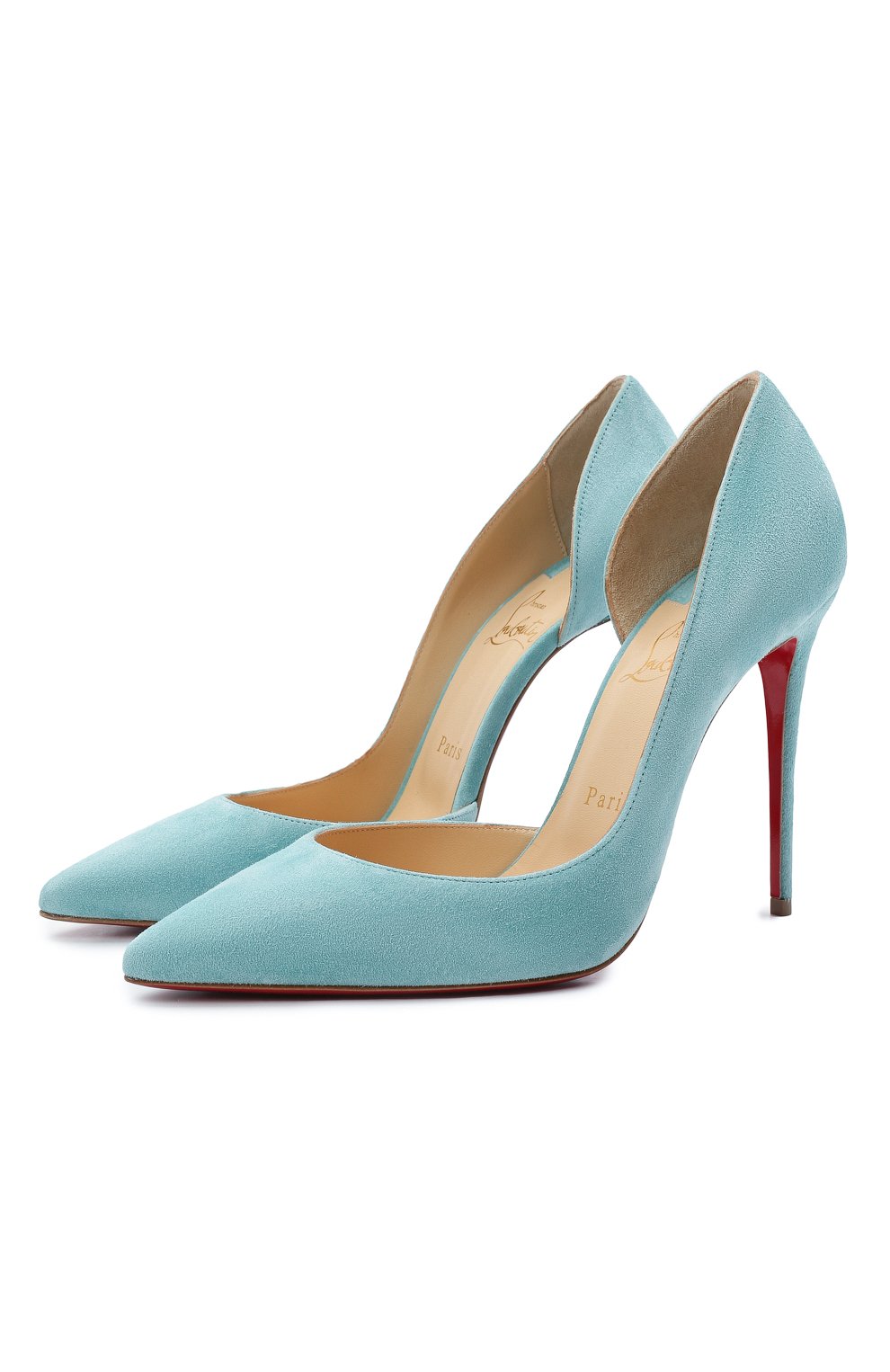 Замшевые туфли iriza 100 CHRISTIAN LOUBOUTIN, арт. 3130523/IRIZA 100, фото 1