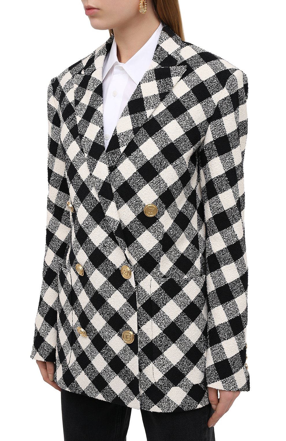 Двубортный жакет BALMAIN, арт. VF17318/C277, фото 3