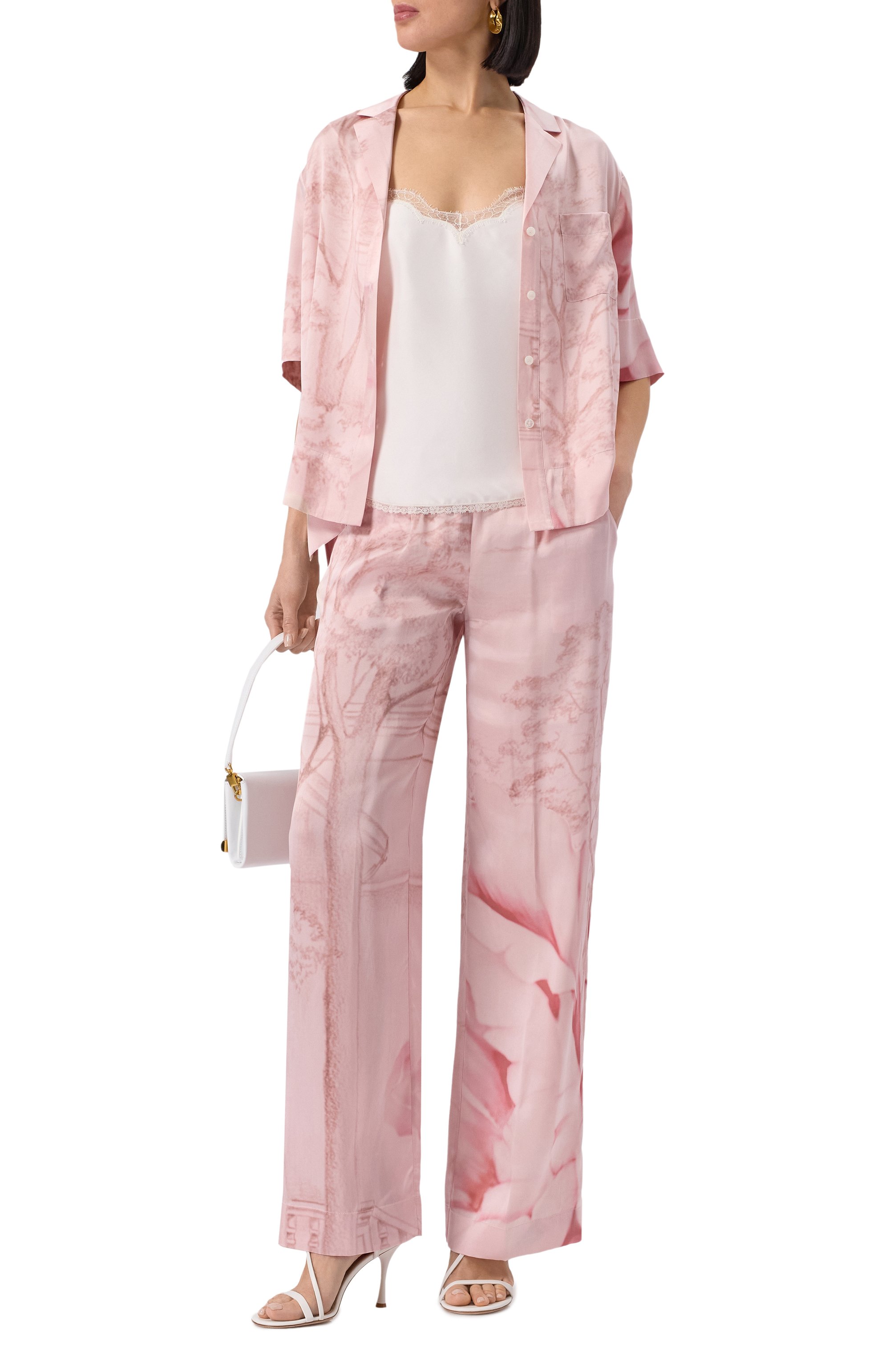 Шелковый топ MVST, арт. 25E/X2P/0/T011/5542, фото 2