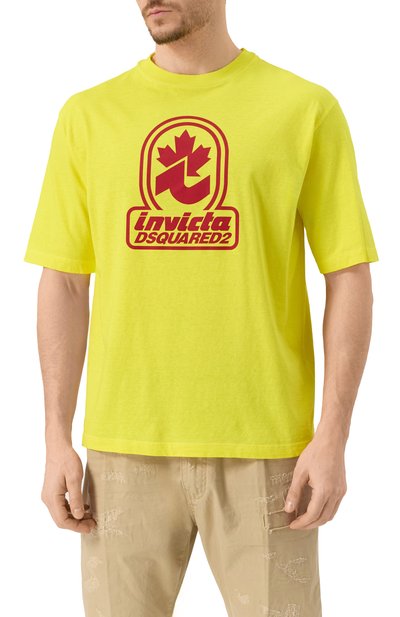 Хлопковая футболка DSQUARED2, арт. S74GD1393/S22507, фото 3