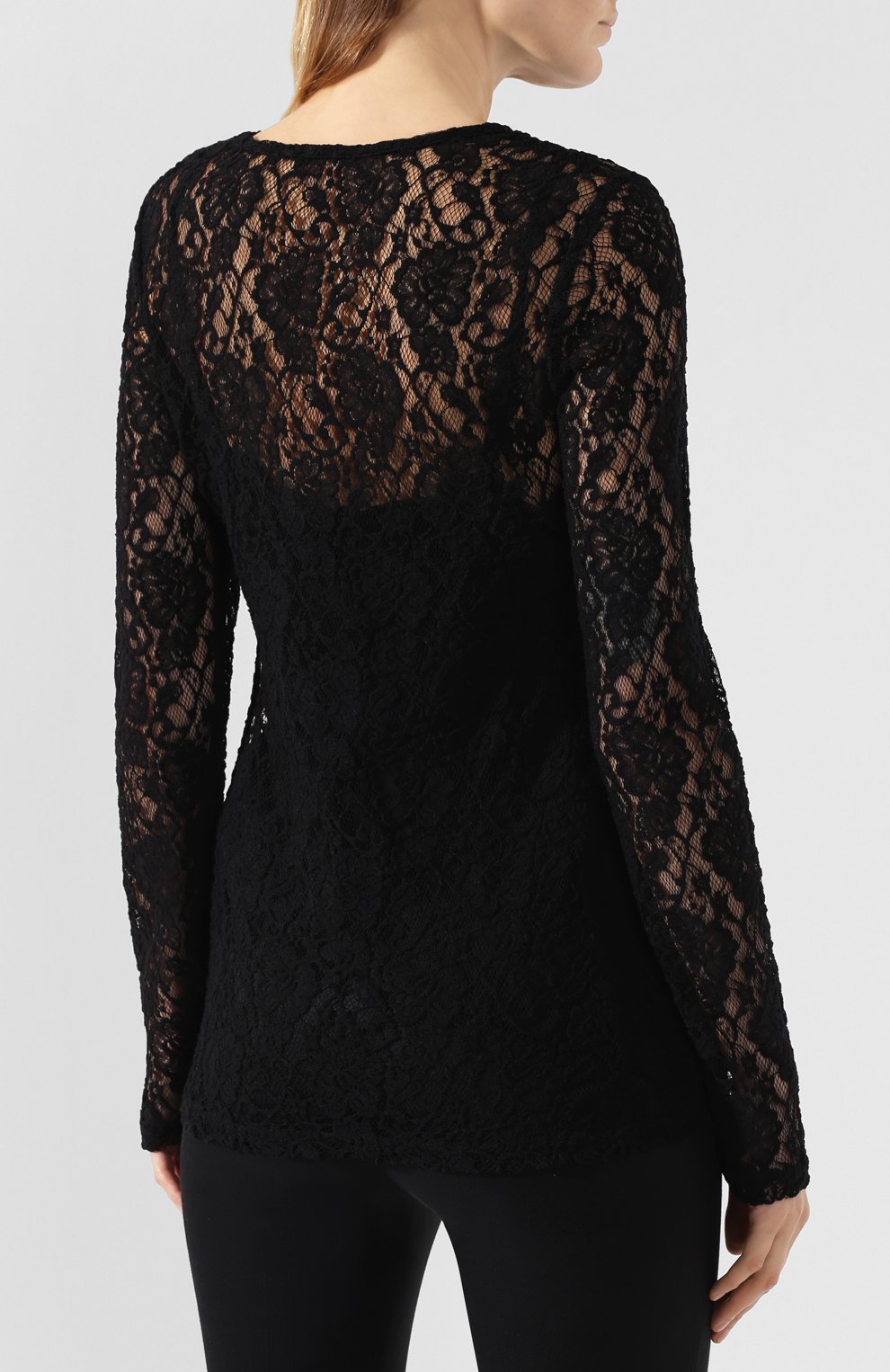 Кружевной топ DOLCE & GABBANA, арт. F73G8T/FLMPS, фото 4