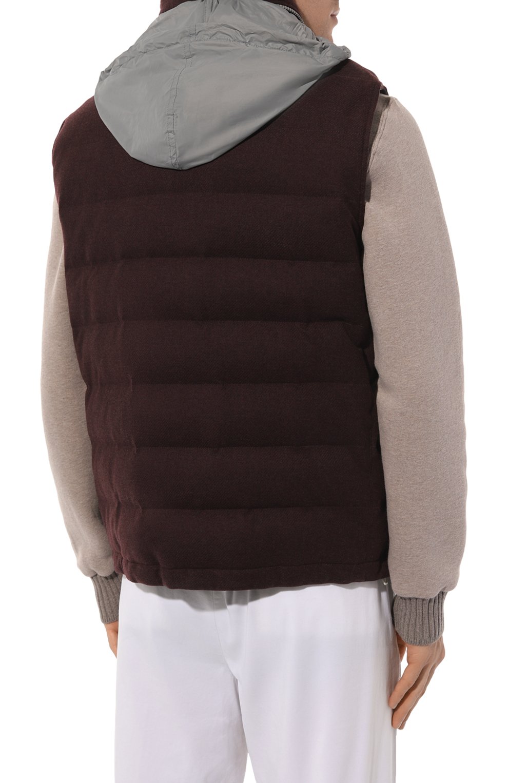 Пуховый жилет BRUNELLO CUCINELLI, арт. MM4851714, фото 6
