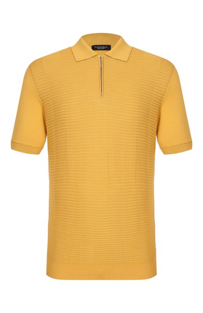 Мужская поло из шелка и хлопка STEFANO RICCI, арт. K818104P31/F26170