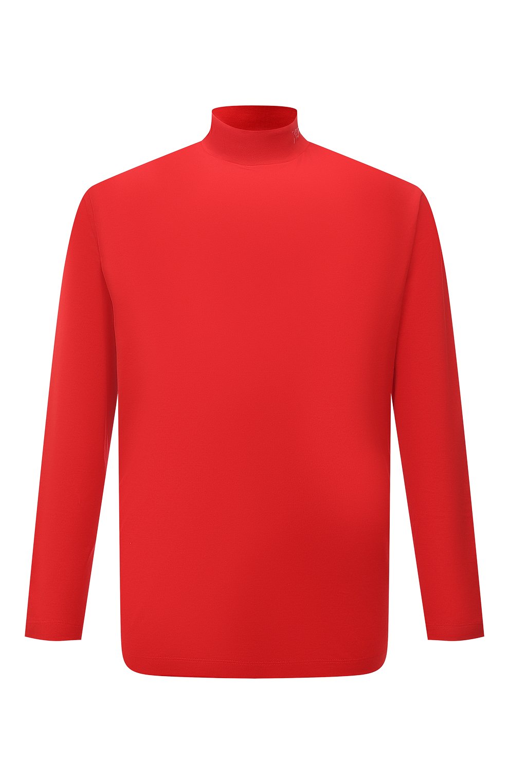 Хлопковый лонгслив Y-3 красного цвета по цене 12050 руб., арт. HB3408/M, фото 1 Хлопковый лонгслив Y-3, арт. HB3408/M, фото 1